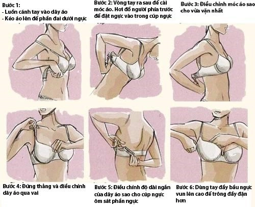 10 mẹo hay về áo ngực mọi cô gái nên biết và cần hiểu