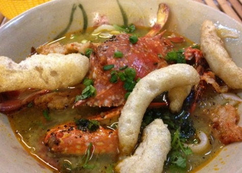 Bánh canh ghẹ ngon tại sài gòn