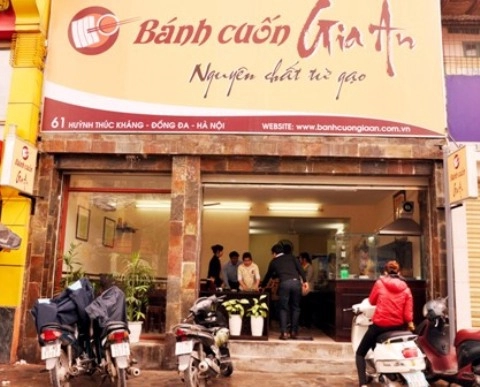 Bánh cuốn gia an nguyên chất từ gạo