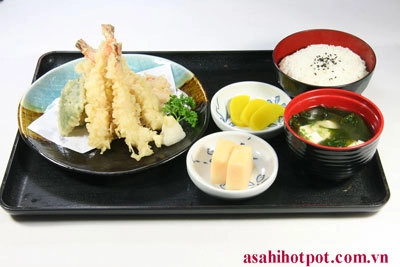 Bộ 3 món chiên kiểu nhật - tempura furai và kara age