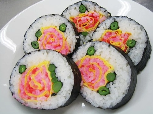 Bộ sưu tập các tác phẩm sushi dễ thương và ngộ nghĩnh p1