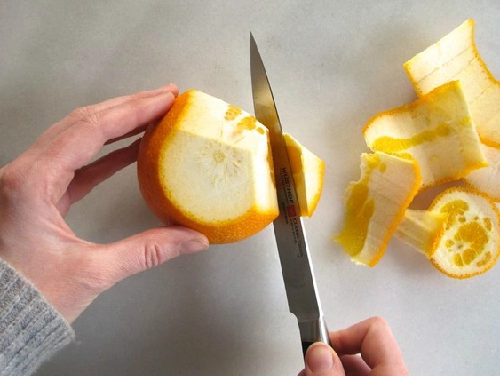 Cách cắt cam nhanh đẹp