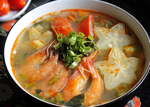 Canh nấu khế ngon cho ngày nắng