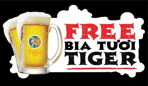 Cùng seoul garden vui euro uống bia tươi tiger miễn phí