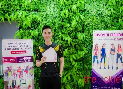 Hot boy phạm thế thịnh đọat giải thưởng 24 triệu từ fusion bodyworks