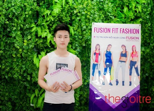 Hot boy phạm thế thịnh đọat giải thưởng 24 triệu từ fusion bodyworks