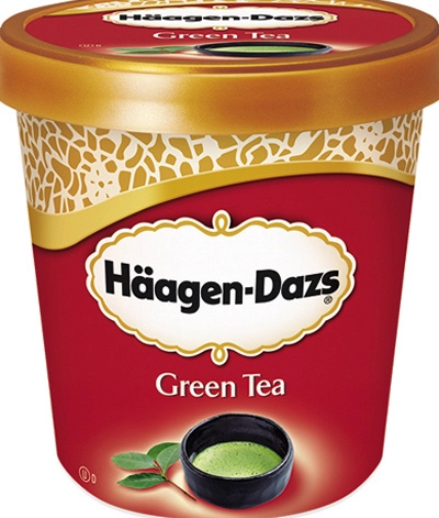 Hương vị kem hagen-dazs trà xanh