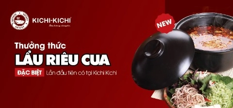 Kichi kichi giới thiệu món lẩu riêu cua mới