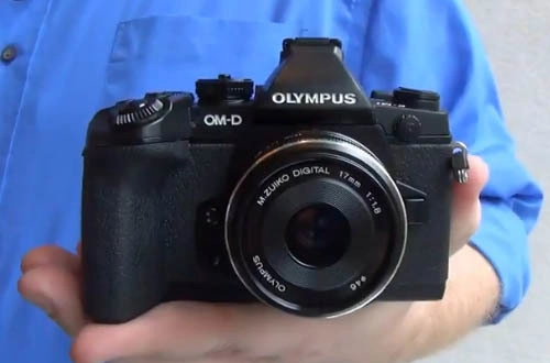 Máy mirrorless cao cấp của olympus xuất hiện