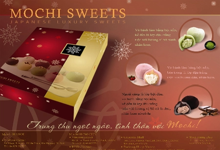 Mochi sweets - món quà trung thu mới lạ