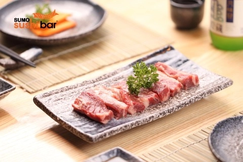 Mới lạ với nướng than hoa tại sumo sushibar