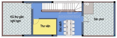 Nhà ba mặt giáp đường