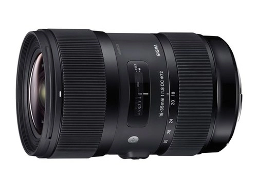 Ống góc rộng siêu nhanh sigma 18-35mm f18 dc hsm