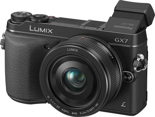 Panasonic giới thiệu máy mirrorless nhỏ gọn có kính ngắm gx7