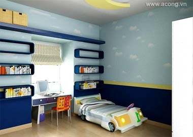 Phòng ngủ trẻ em trong chung cư