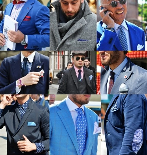 Pocket square 4 kiểu gấp khăn túi lịch lãm