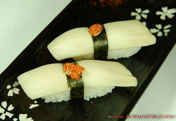 Sushi - ẩm thực mốt