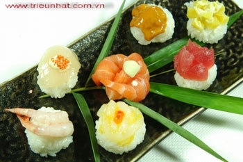 Sushi - ẩm thực mốt