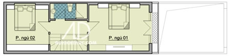 Xây nhà 4 x 17 m ở ngoại ô