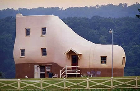 10 ngôi nhà kỳ quái nhất nước mỹ