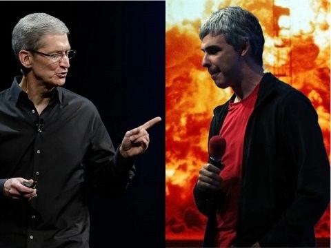 Apple và google cuộc chiến giờ đã đổi thay