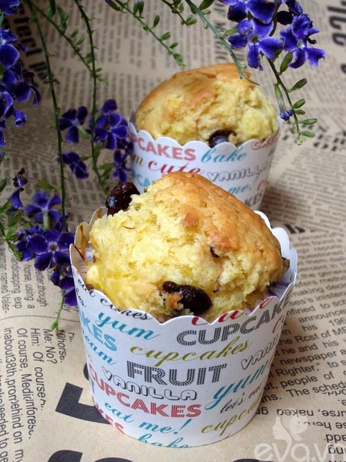 Bánh muffin cam và sô cô la thơm ngon