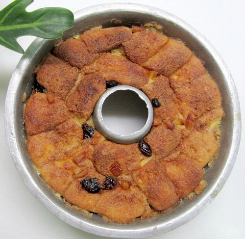 Bánh pudding mứt hoa quả đầy hấp dẫn