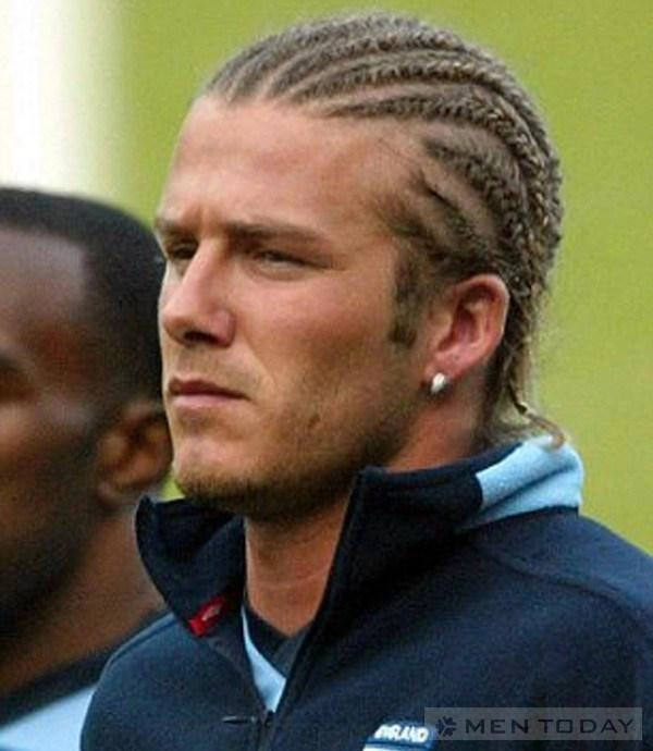 Beckham vô địch về mái tóc đẹp tại anh