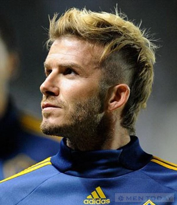 Beckham vô địch về mái tóc đẹp tại anh
