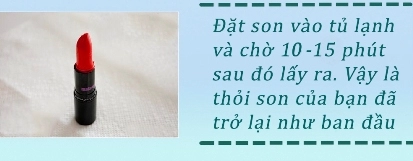 Bí quyết hồi sinh cho son môi bị gãy