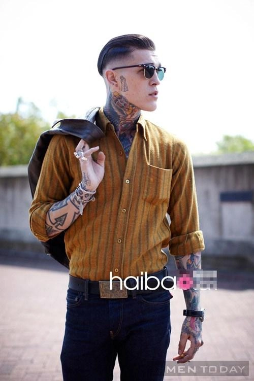 Các chàng trai thế giới và street style cá tính ấn tượng