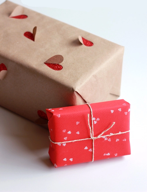 Cách gói quà dễ như bỡn cho valentine