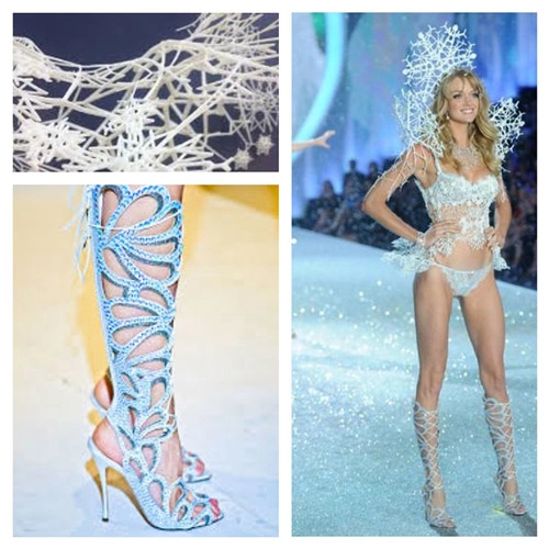 Cận cảnh gót hài của chân dài tại victorias secret show 2013