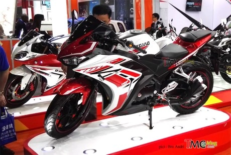 Cận cảnh xgjao rz35 đứa con lai của yamaha r3