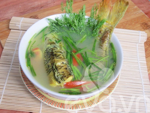 Canh riêu cá chép chua ngon