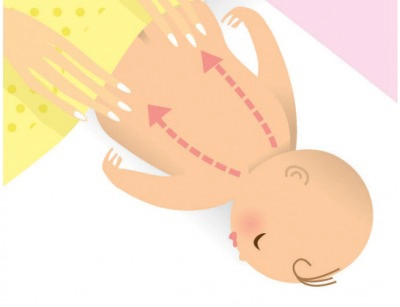 Chiêu massage tăng miễn dịch cho bé sơ sinh
