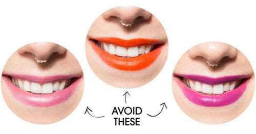Chọn son môi sao cho hàm răng không bị ố vàng