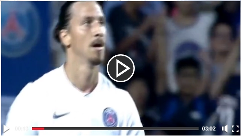 clip cú hatrick nhẹ nhàng của ibrahimovi đẳng cấp ngôi sao