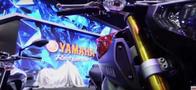 clip một ngày tại gian trưng bày yamaha ở bangkok motor show 2016
