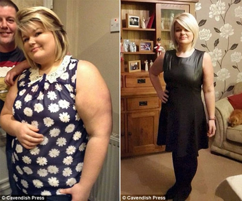 Cô gái giảm 45kg nhờ từ bỏ thói quen xấu