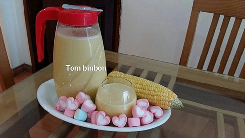 Công thức sữa ngô cho bé dễ làm của mẹ tôm