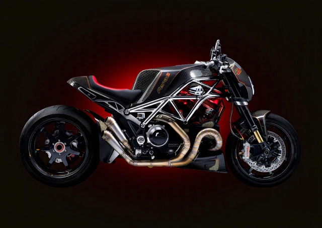 Diavel độ full carbon với tên gọi the ferat ii