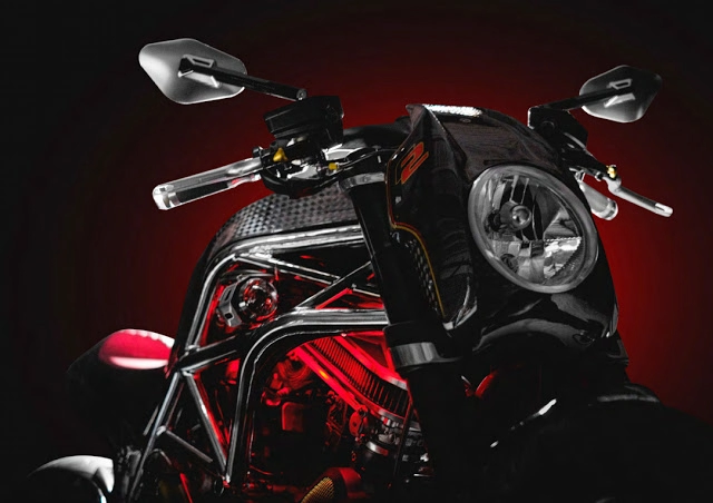 Diavel độ full carbon với tên gọi the ferat ii