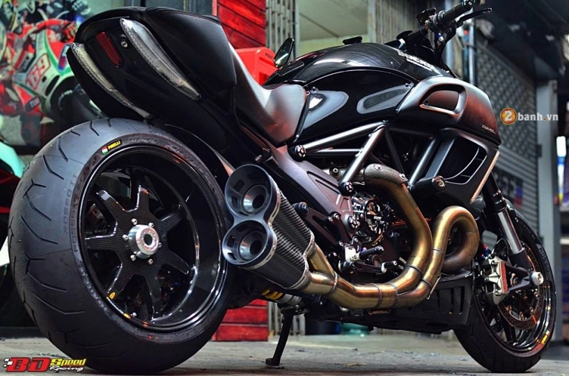 Ducati diavel độ khủng giữa dàn đồ chơi hàng khủng