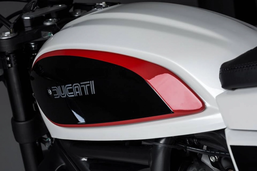 Ducati scrambler đầy cá tính và sexy với phong cách cafe racer
