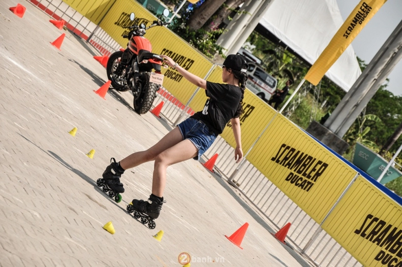 Ducati scrambler nổi bật đầy phong cách tại việt nam motorcycle show 2016