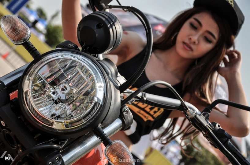 Ducati scrambler nổi bật đầy phong cách tại việt nam motorcycle show 2016