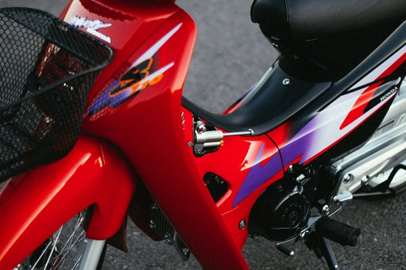 Full bộ ảnh tinh tế về chiếc honda wave s 110 phiên bản red candy