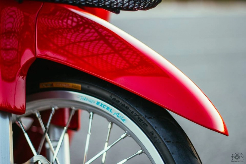 Full bộ ảnh tinh tế về chiếc honda wave s 110 phiên bản red candy