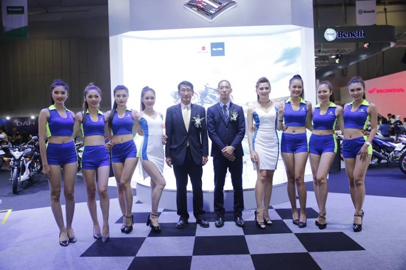 Gian hàng trưng bày triển lãm của suzuki việt nam tại vms 2016